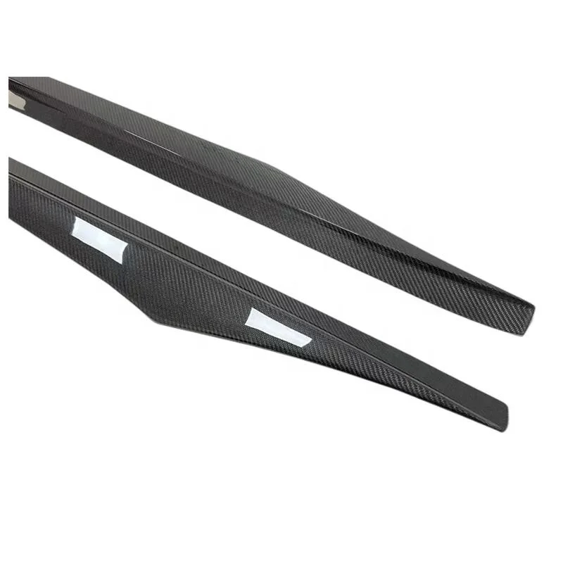 Vor faldas laterales fibra de carbono para BMW M6 F06 F12 F13 - imagen 4