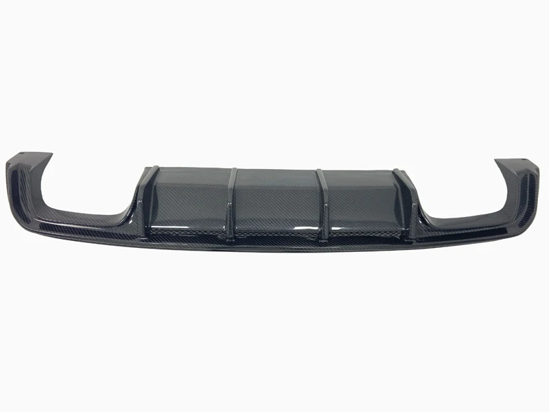 Labio difusor de alerón de parachoques trasero de fibra de carbono estilo Vor para BMW F85 X5M - imagen 2