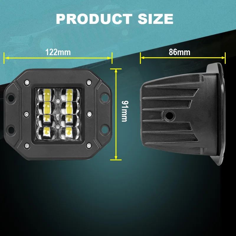 Foco LED 5 pulgadas 24W para todoterreno con señalización - imagen 4