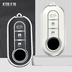 Funda de TPU para llave de coche Fiat, Lancia, Citroën y Peugeot