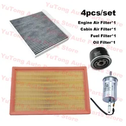 Kit filtros de aire, aceite y habitáculo Changan CX70 2016-2020