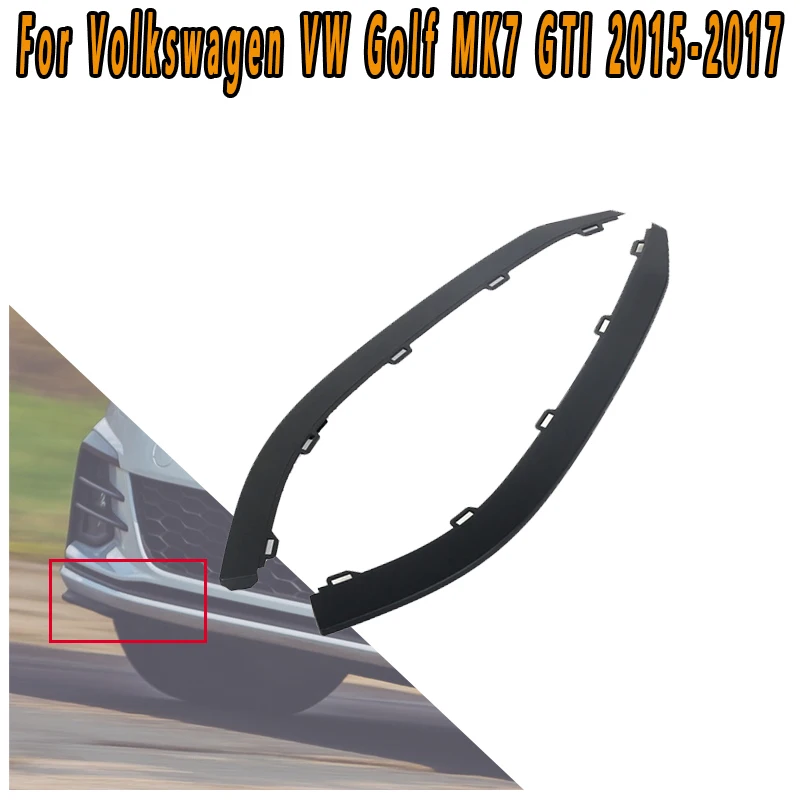 5GG 8059039 B9 Labio parachoques delantero – VW Golf VII GTI 2015-2017