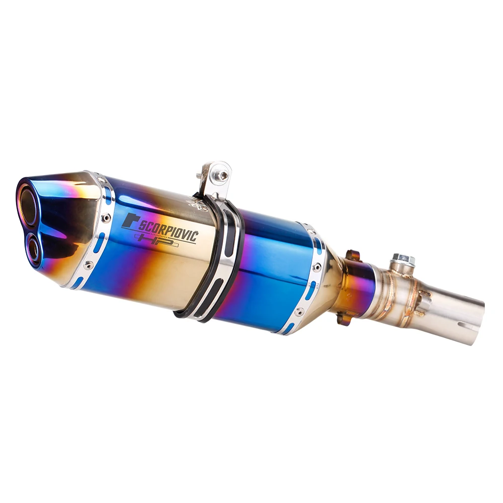 Silenciador de escape para Kawasaki ER6N ER6F Ninja650 650R Z650 - imagen 4