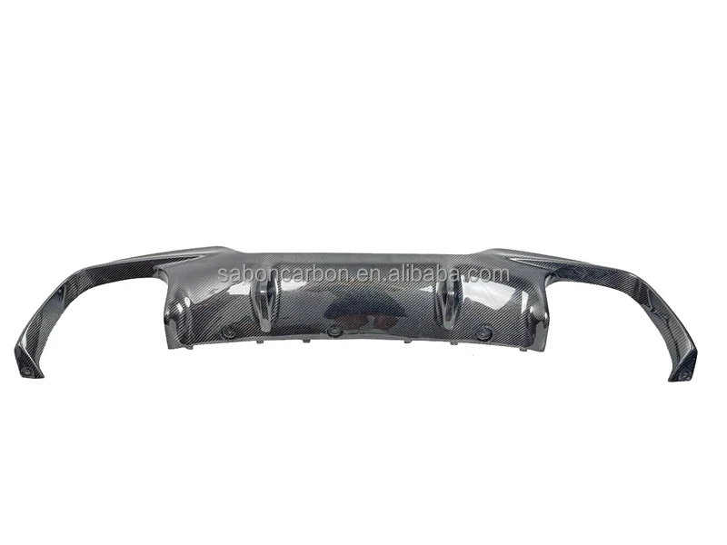 Labio difusor trasero de fibra de carbono BMW M8 2019-2022 - imagen 4