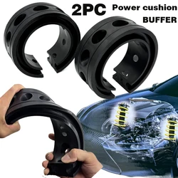 Amortiguador Universal de coche para coches, amortiguadores eléctricos tipo ABCD, amortiguador de suspensión, parachoques de resorte, accesorios para coche, 2 uds.