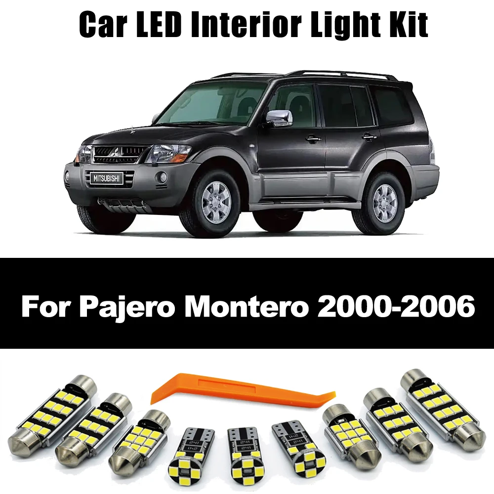 Detalles del kit de luces interiores LED