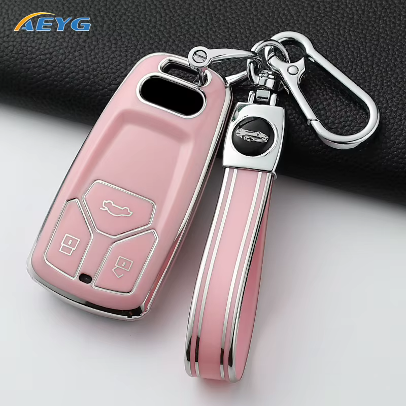 Funda de TPU para llave Audi A4, A5, A6, Q5, Q7 y TT