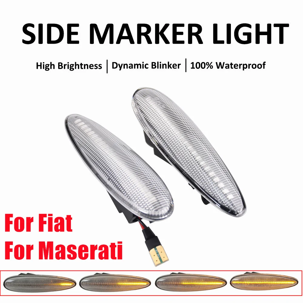 Intermitentes laterales LED dinámicos para Fiat Palio, Bravo y Marea - imagen 2