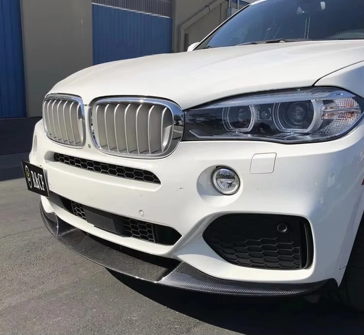 Labio parachoques delantero fibra de carbono estilo MP – BMW X5 F15 M - imagen 2