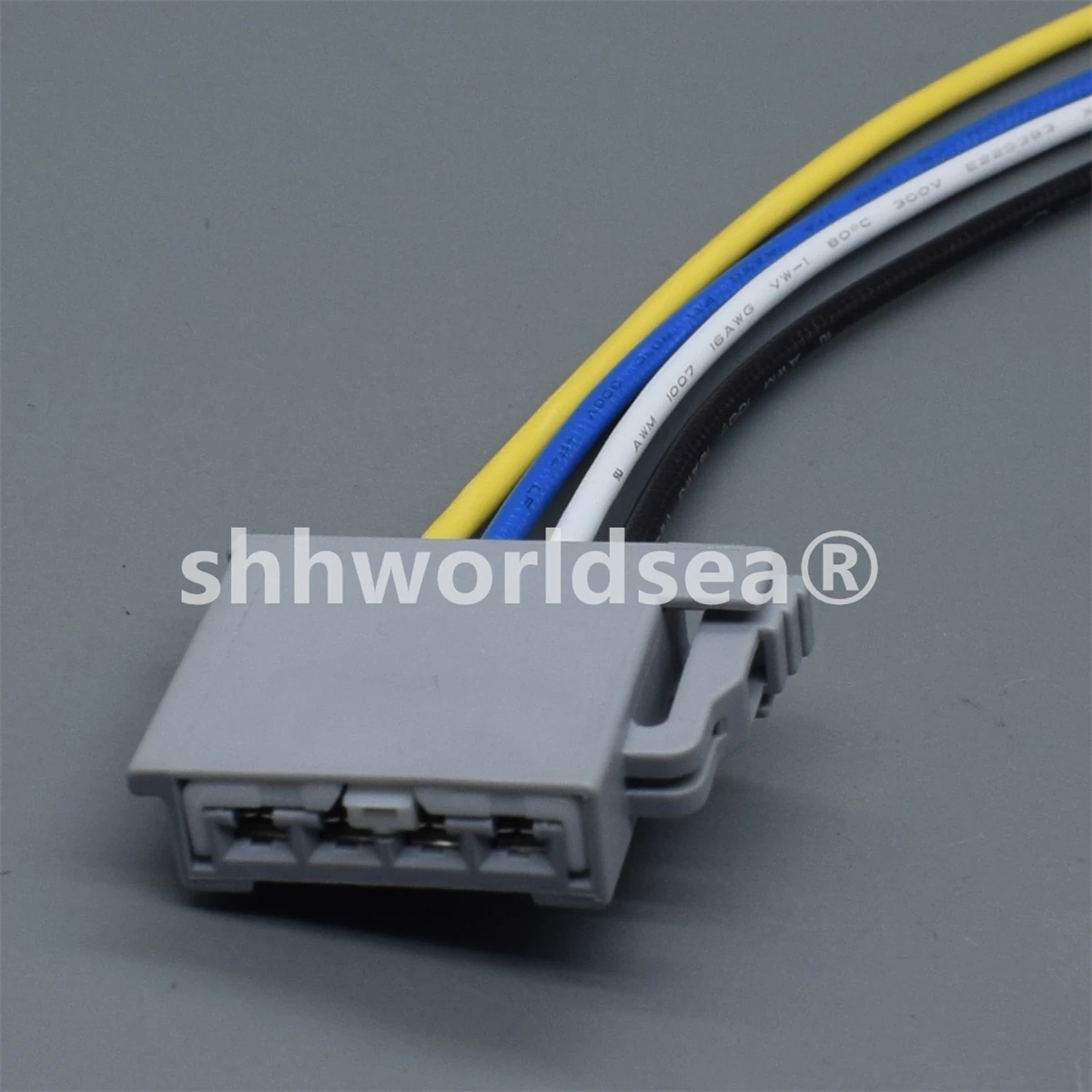 Conector 4 pines 2.8 gris 7283-2105-40 sin sellar para coche - imagen 3