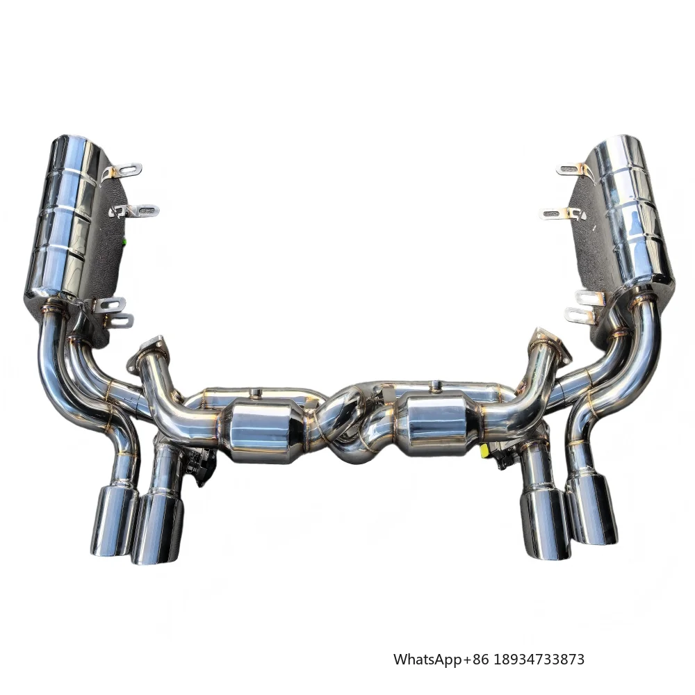 Escape deportivo JYD Valvetronic en inoxidable – Porsche 911 (997.1) 3.6