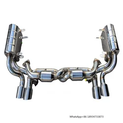 Escape deportivo JYD Valvetronic en inoxidable – Porsche 911 (997.1) 3.6