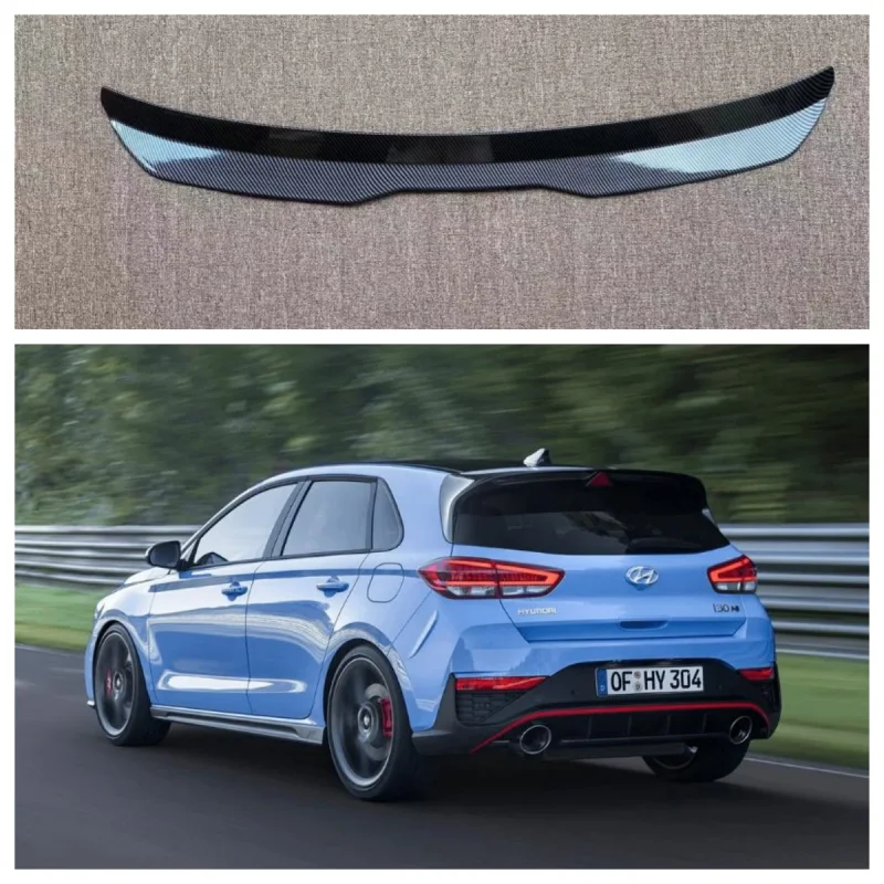 Alerón de techo carbono ABS Hyundai I30 I20 – kit carrocería