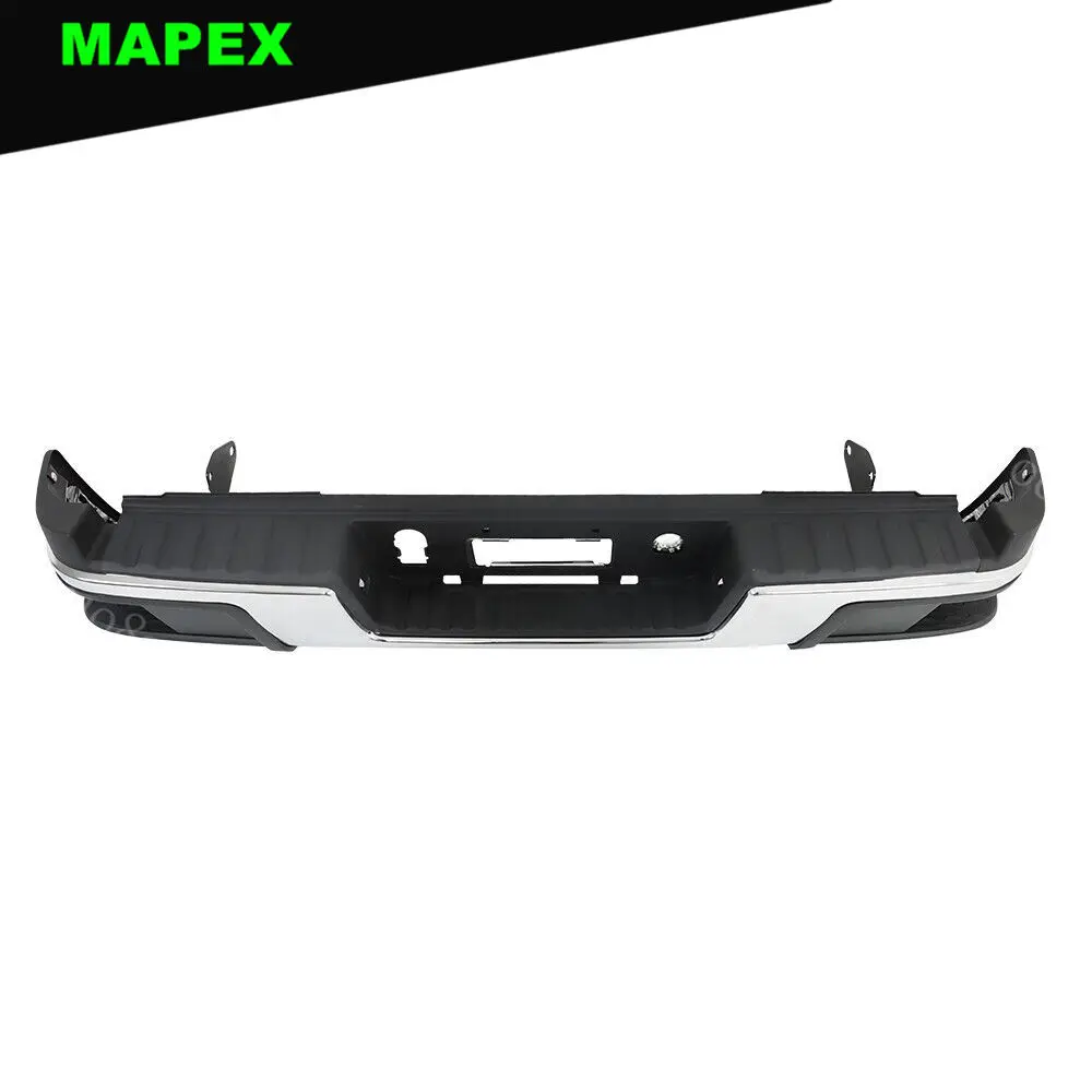 Protector cromado de parachoques para Chevrolet Colorado y GMC Canyon