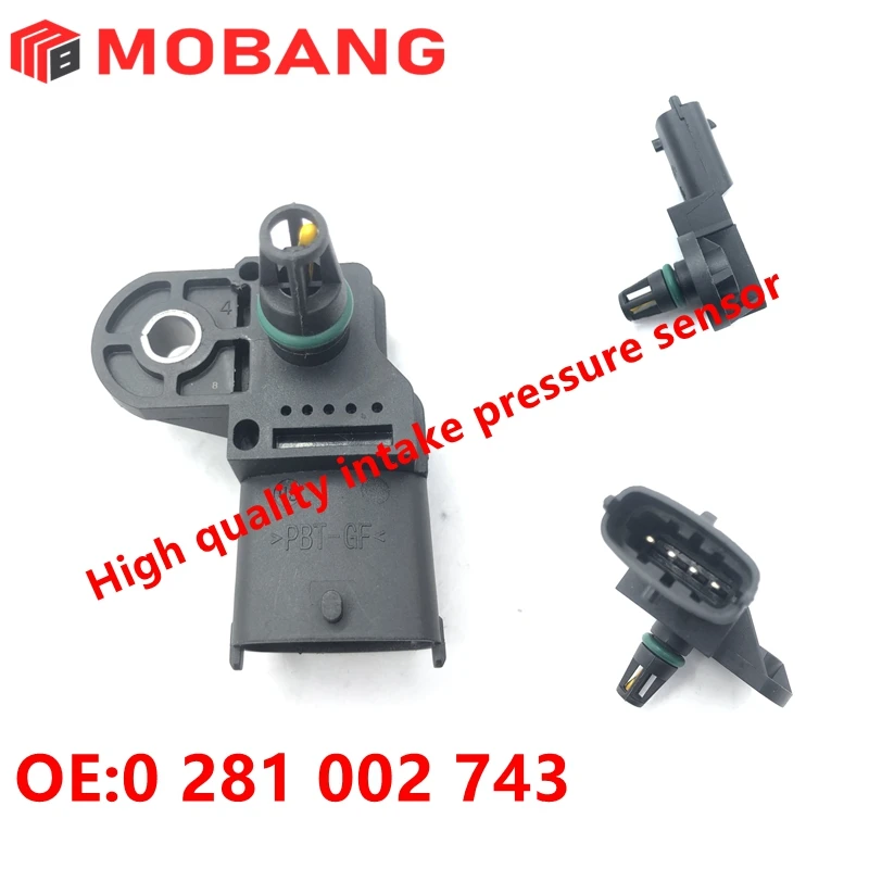 Bosch 0281002743 Sensor MAP para Volvo, Iveco y Cummins