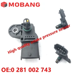 Bosch 0281002743 Sensor MAP para Volvo, Iveco y Cummins
