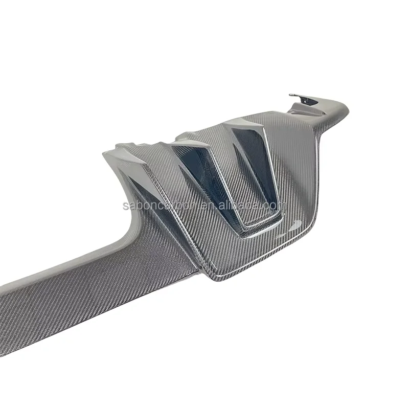 Gran oferta de accesorios para Honda Civic Type R FL5, difusor de parachoques trasero de fibra de carbono, labio agresivo - imagen 3