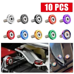 Tornillos matrícula coche M6 universales 4 uds