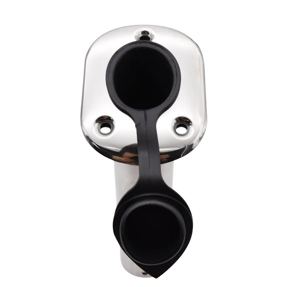 Portacañas marino empotrable de acero inoxidable para barco - imagen 4