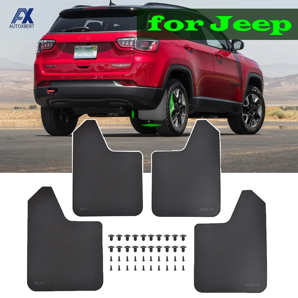 Para Jeep Renegade Wrangler Grand Cherokee Liberty Compass Commander Patriot gladiador guardabarros guardabarros protector contra salpicaduras