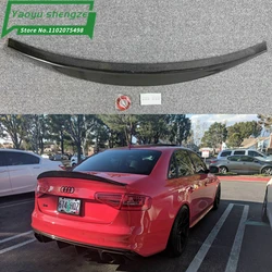 Alerón trasero fibra de carbono estilo HK para Audi A4/S4 B8-B8.5