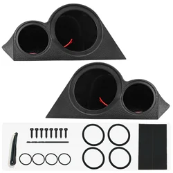 Soporte universal para altavoz de coche de 3,5 pulgadas, negro