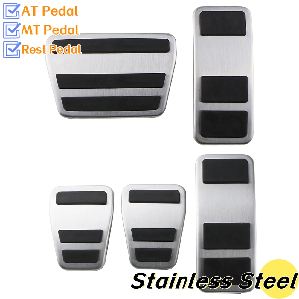 Cobertores pedales acero inox – Ford Fiesta MK8 ST, Ecosport, Puma - imagen 5