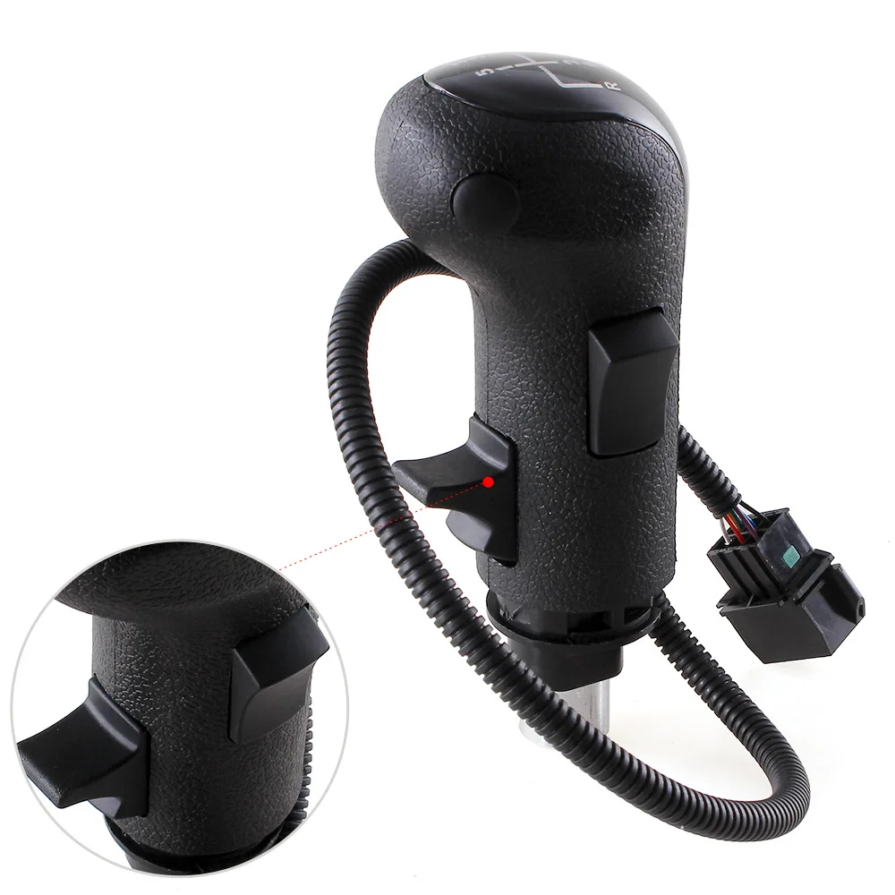 Para MAN TGA TGX TGS 6Pin 4Pin camión perilla de cambio eléctrico perilla de engranaje cabeza de cambio de marchas 81326200043 81326200049 - imagen 3