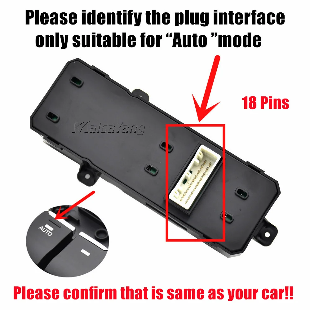 Interruptor elevalunas conductor Hyundai Tucson 2016-2018 - imagen 3