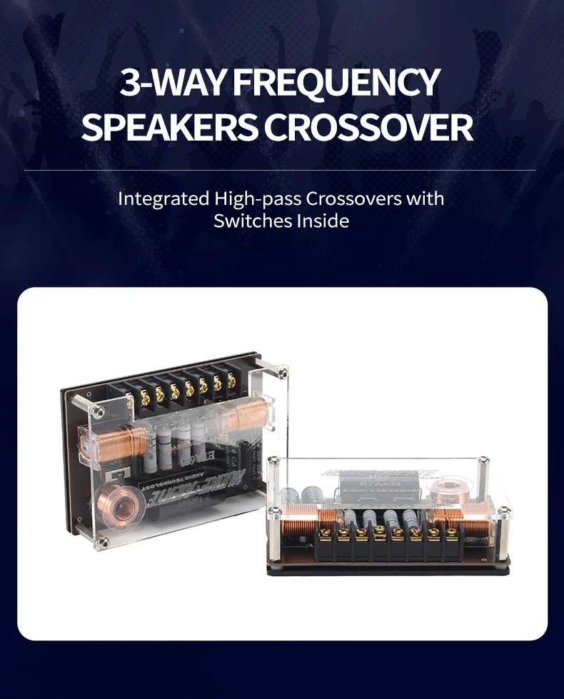 Detalle del imán y parte trasera del altavoz