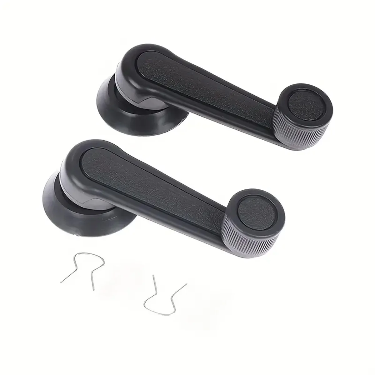 Manivela elevador de ventana ABS negra para coche - imagen 2