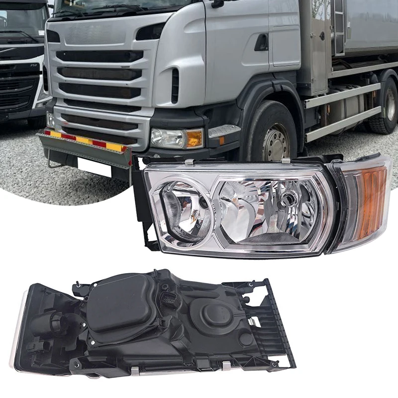 Faro delantero Scania G400/R400/P400 con luz diurna e intermitente