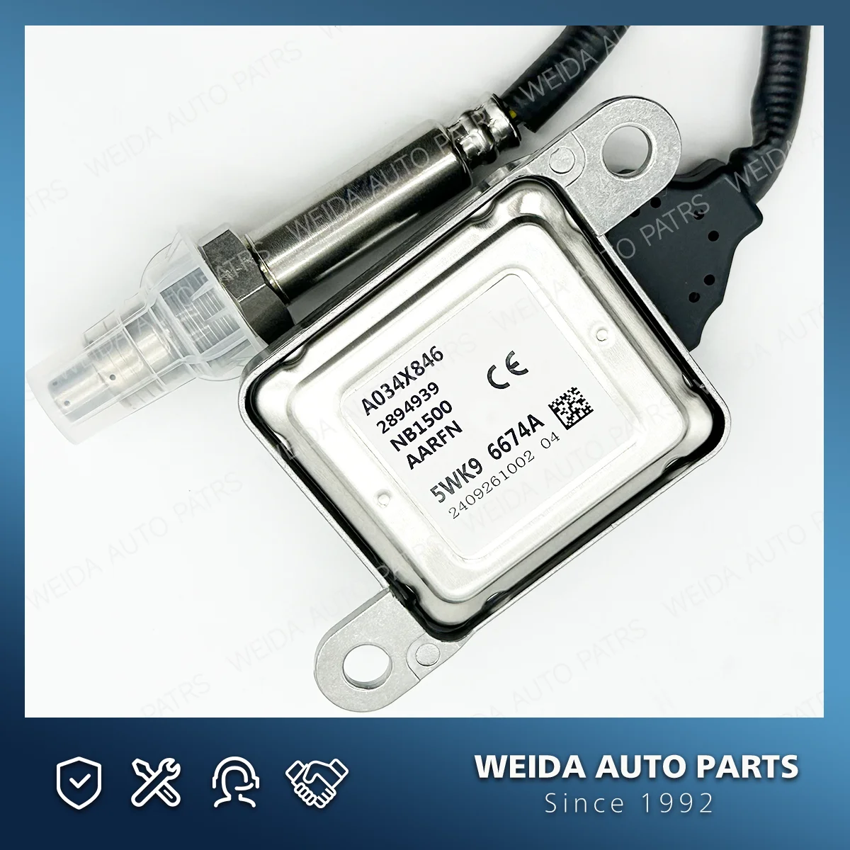 Sensor NOx Cummins 5WK96674A A034X846 - imagen 3
