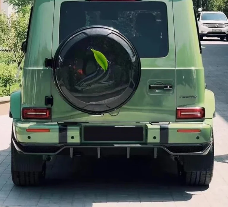 Elementos de fibra de carbono para el exterior del Mercedes-Benz Clase G