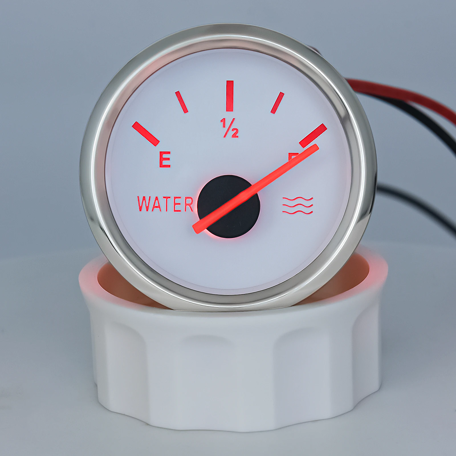 Sensor nivel agua marino acero inox 100-500mm 0-190ohm rojo 9-32V barco - imagen 5