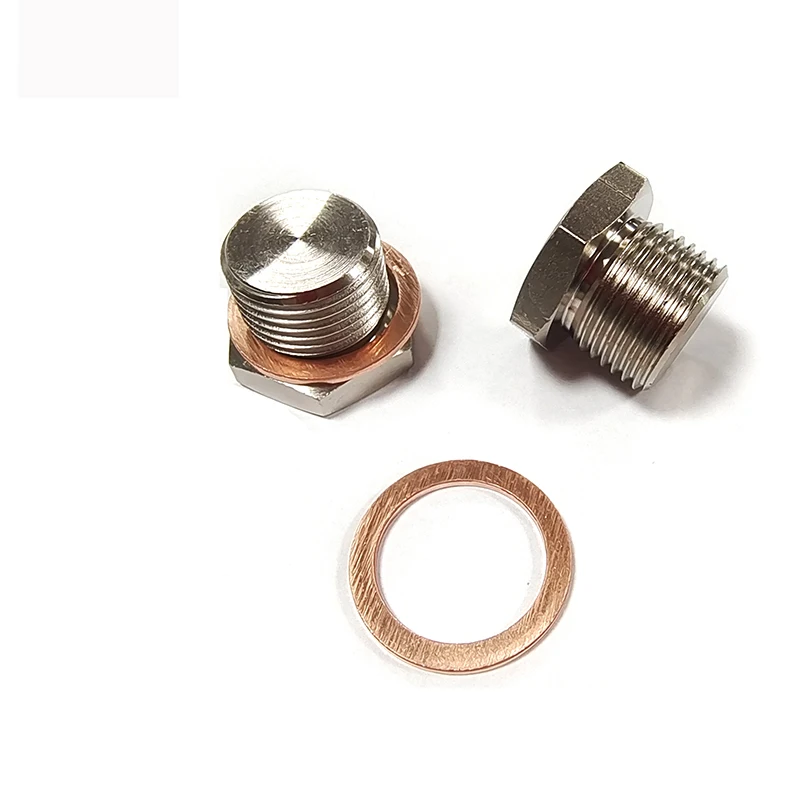 Tapón roscado M18 x 1,5 para sonda lambda con junta - imagen 4
