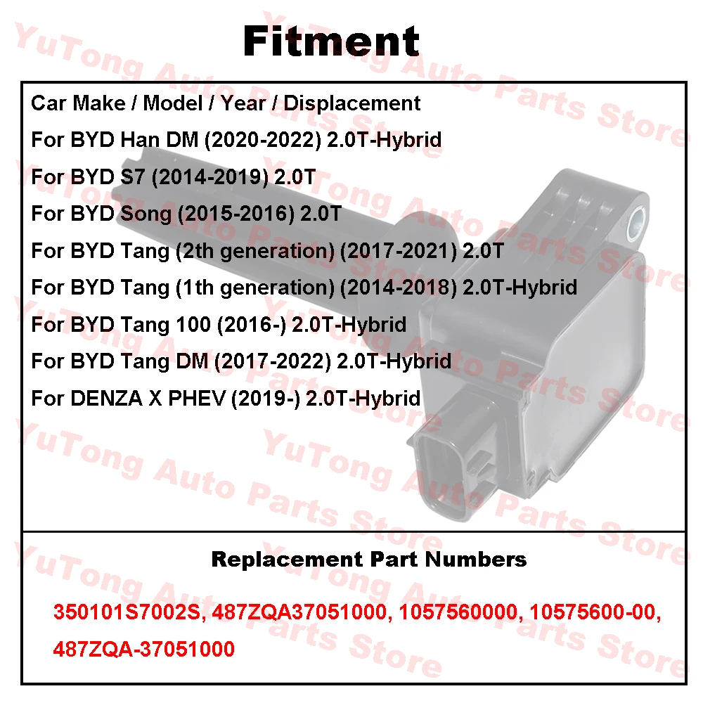 Bobinas de encendido BYD S7 2.0T PHEV - imagen 3