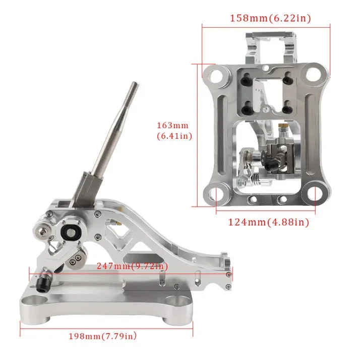Palanca de cambios de aluminio billet para Honda y Acura