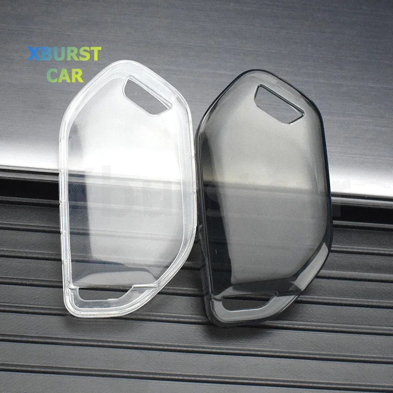Funda TPU transparente para mando de llave Kia Picanto, Rio y Sorento
