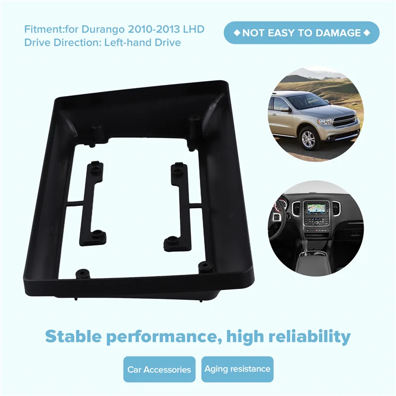 Panel Radio Dodge Durango 2010-2013 - Embellecedor Consola Central - imagen 2