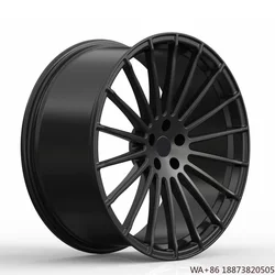 Llanta forjada negra brillante 20-24" BMW X5 X6 5x120 PCD