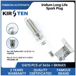 Bujía iridio KIRSTEN KSP3656 para JAC Refine M3, J2, A30 y J4
