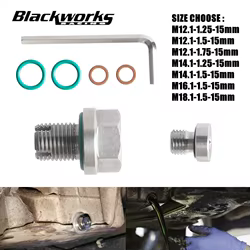Kit reparación rosca cárter M12 con tapón autorroscante