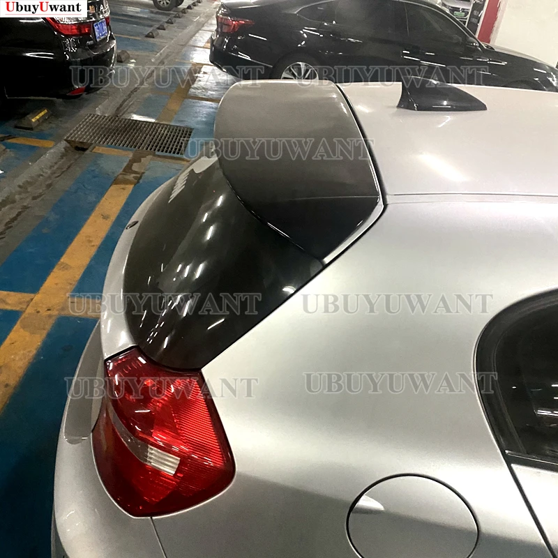 Alerón de techo de maletero trasero imprimado sin pintar