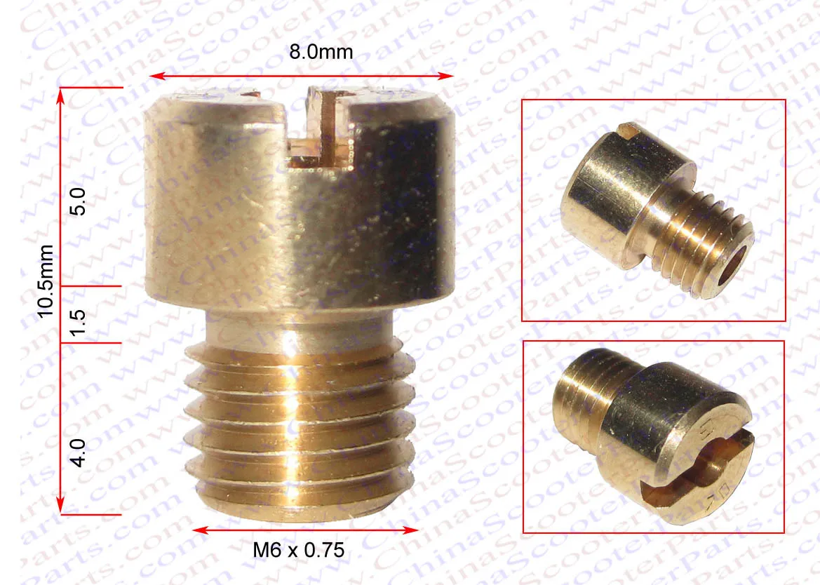 Boquilla Mikuni VM11 CVK tamaños disponibles