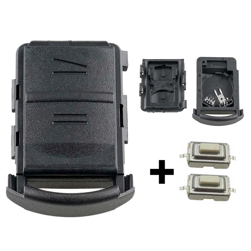 Carcasa de llave Opel 2 botones para Agila Meriva Corsa C Combo