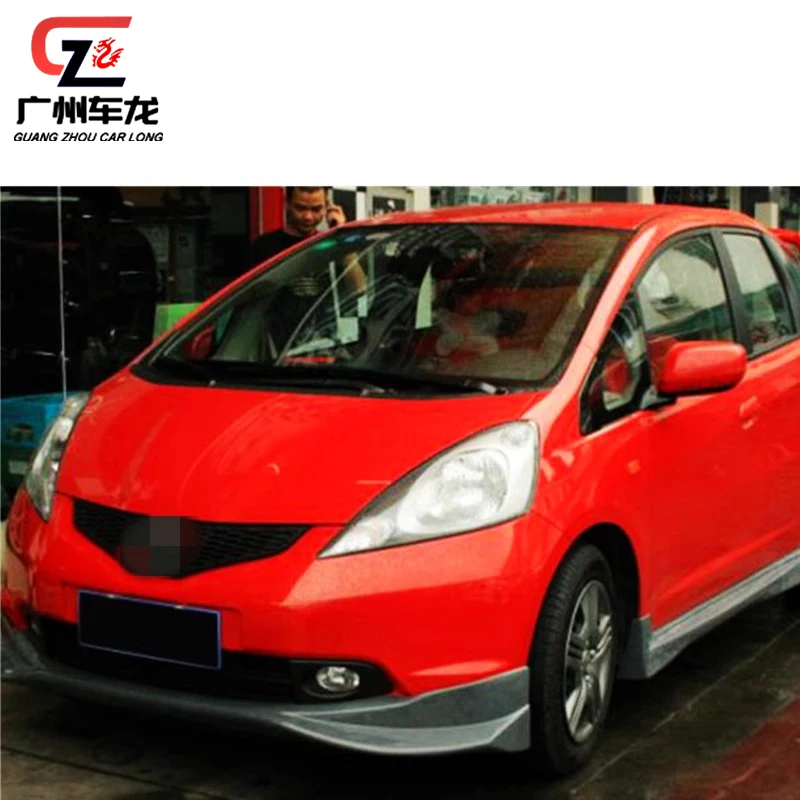 Para Honda Fit 2009-2012 labio delantero labio trasero falda lateral Material ABS salida de fábrica - imagen 3