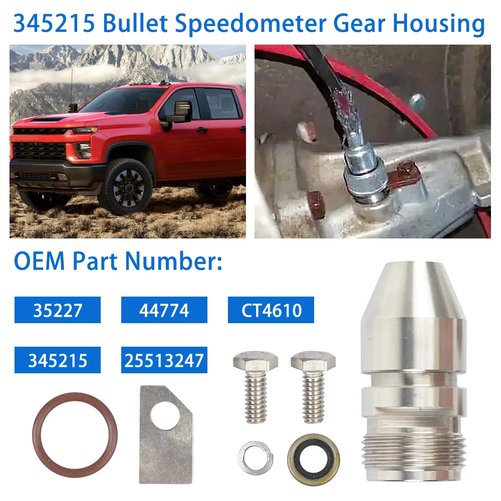 25513247 Kit de retén del velocímetro para caja GM TH350/TH350C - imagen 3