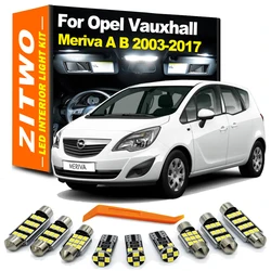 Bombillas LED ZITWO Opel Meriva A/B 2003-2017