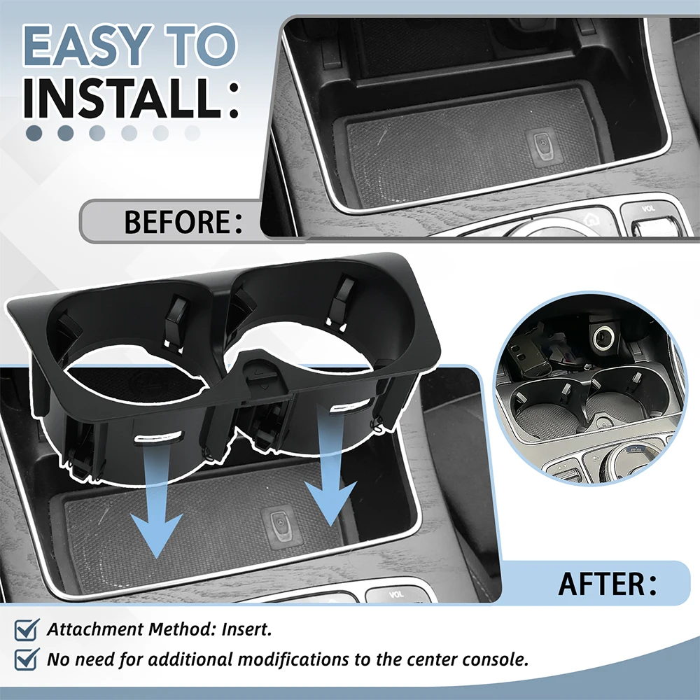 Soporte de vasos A2056800691 – Mercedes-Benz GLC Clase W253 2016-2021 - imagen 5